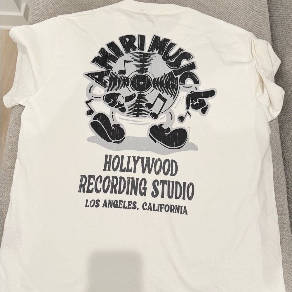 White Graphic Men's T-Shirt